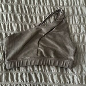 One Shoulder CycleBar sports bra by Onzie